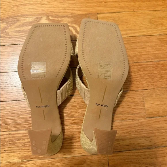 New Dolce Vita Nitro Heels in Raffia - Size 8.5 - Picture 8 of 8